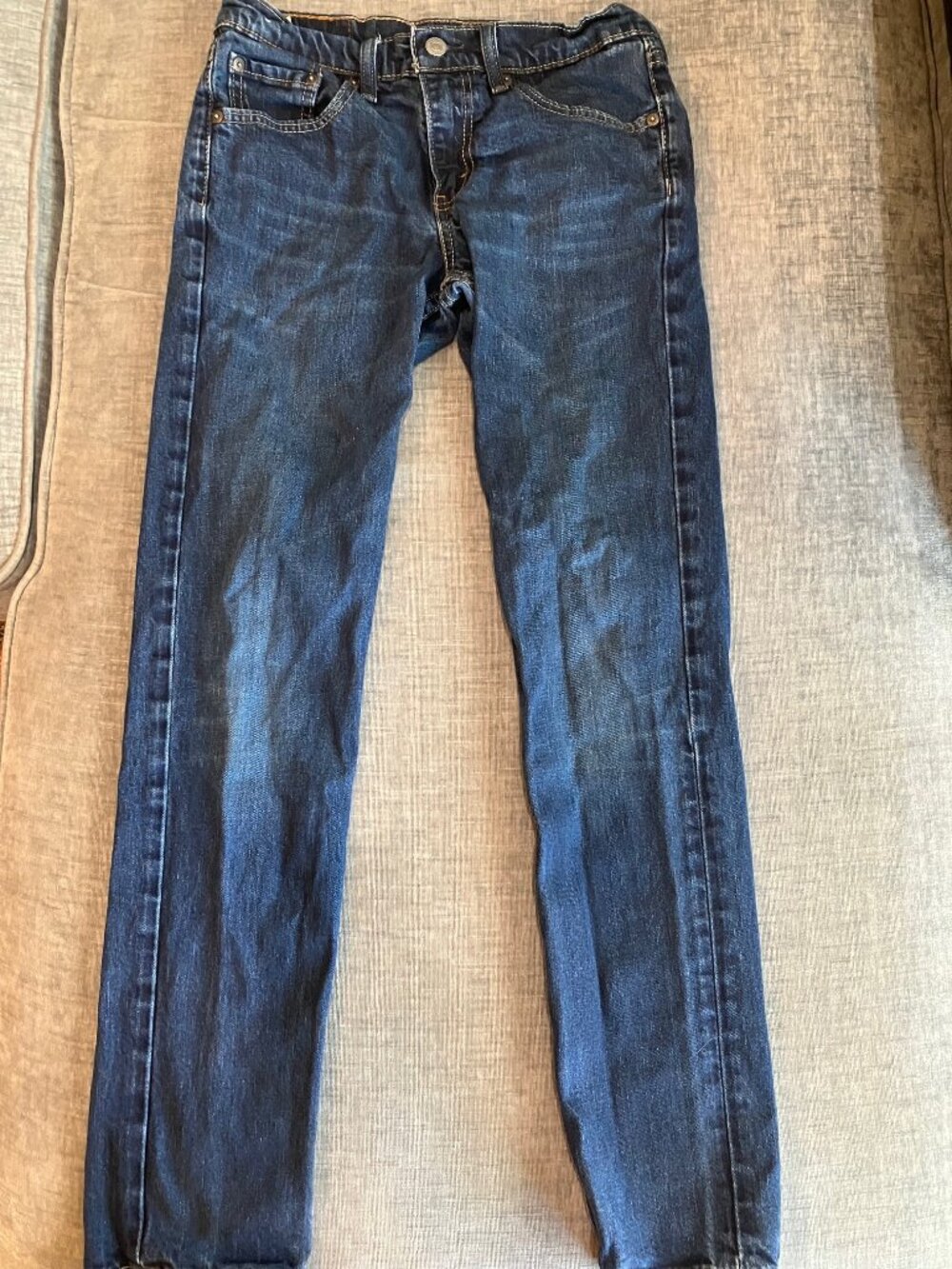 Women's Dark Blue Stretch Slim Jeans